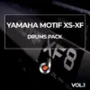 Yamaha Motif XS XF professional music synthesizer drum pack volume 1