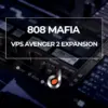 808 Mafia VPS Avenger 2 Expansion cover art featuring music production interface